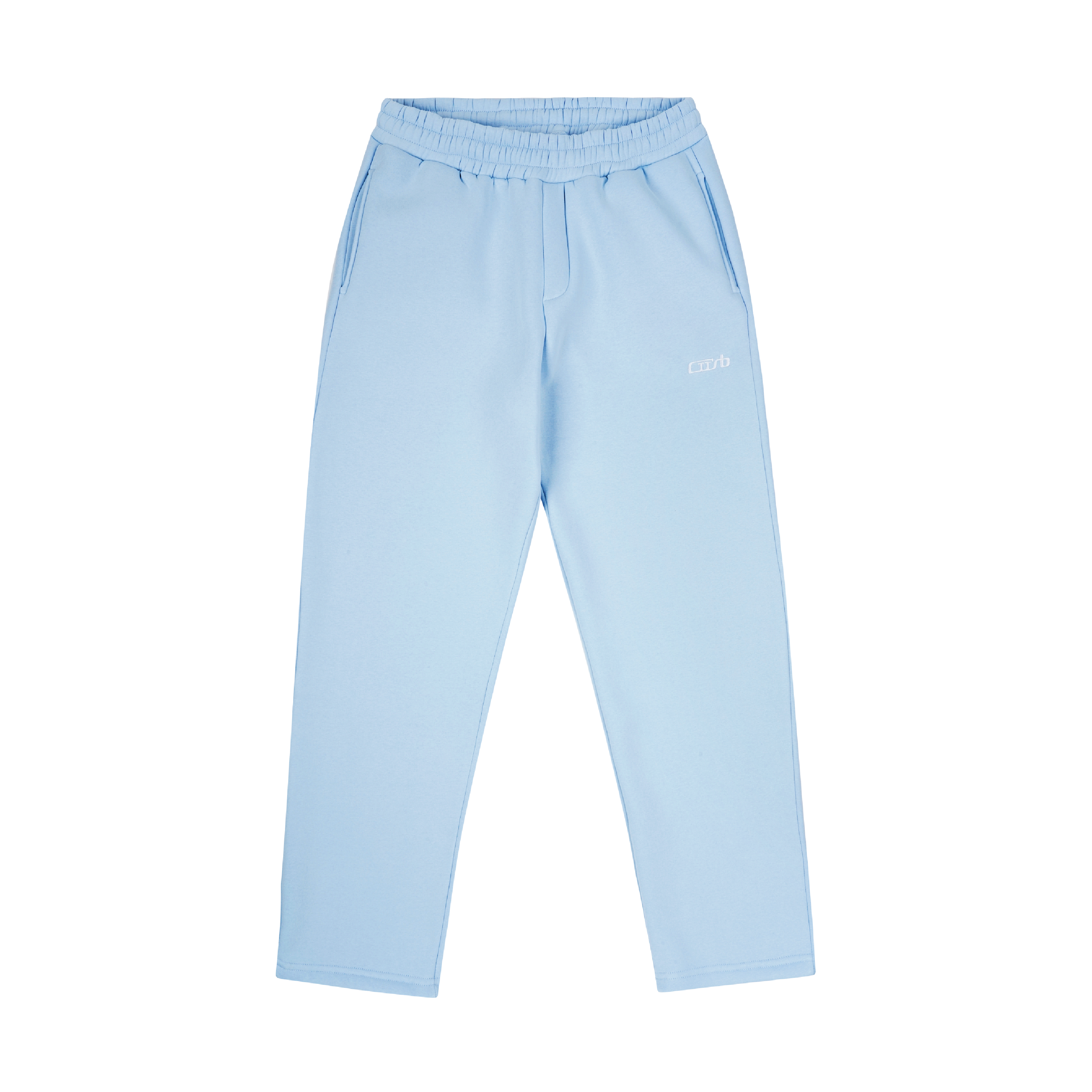 OPEN LEG JOGGER BABY BLUE
