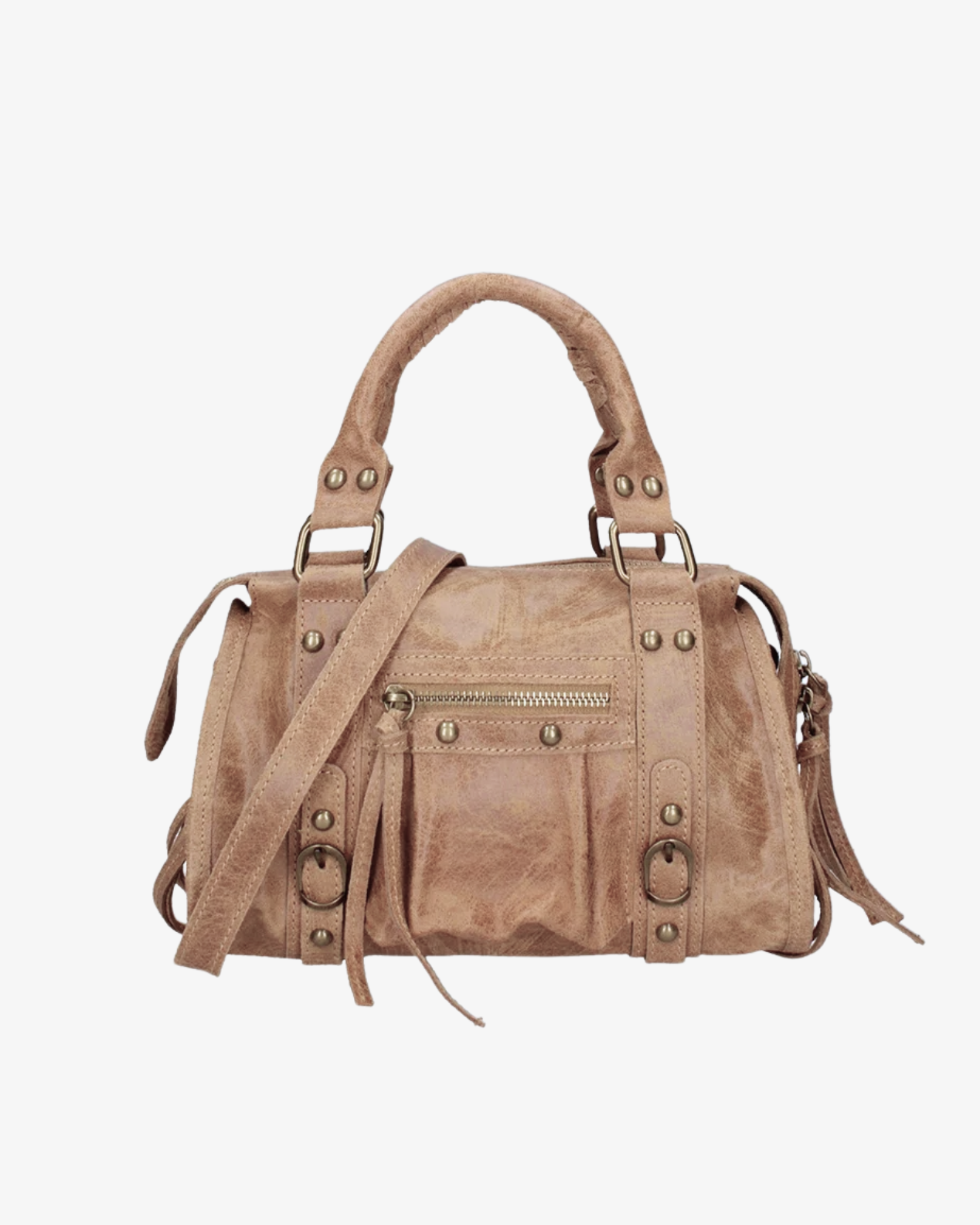 Mini it girl bag teddy brown