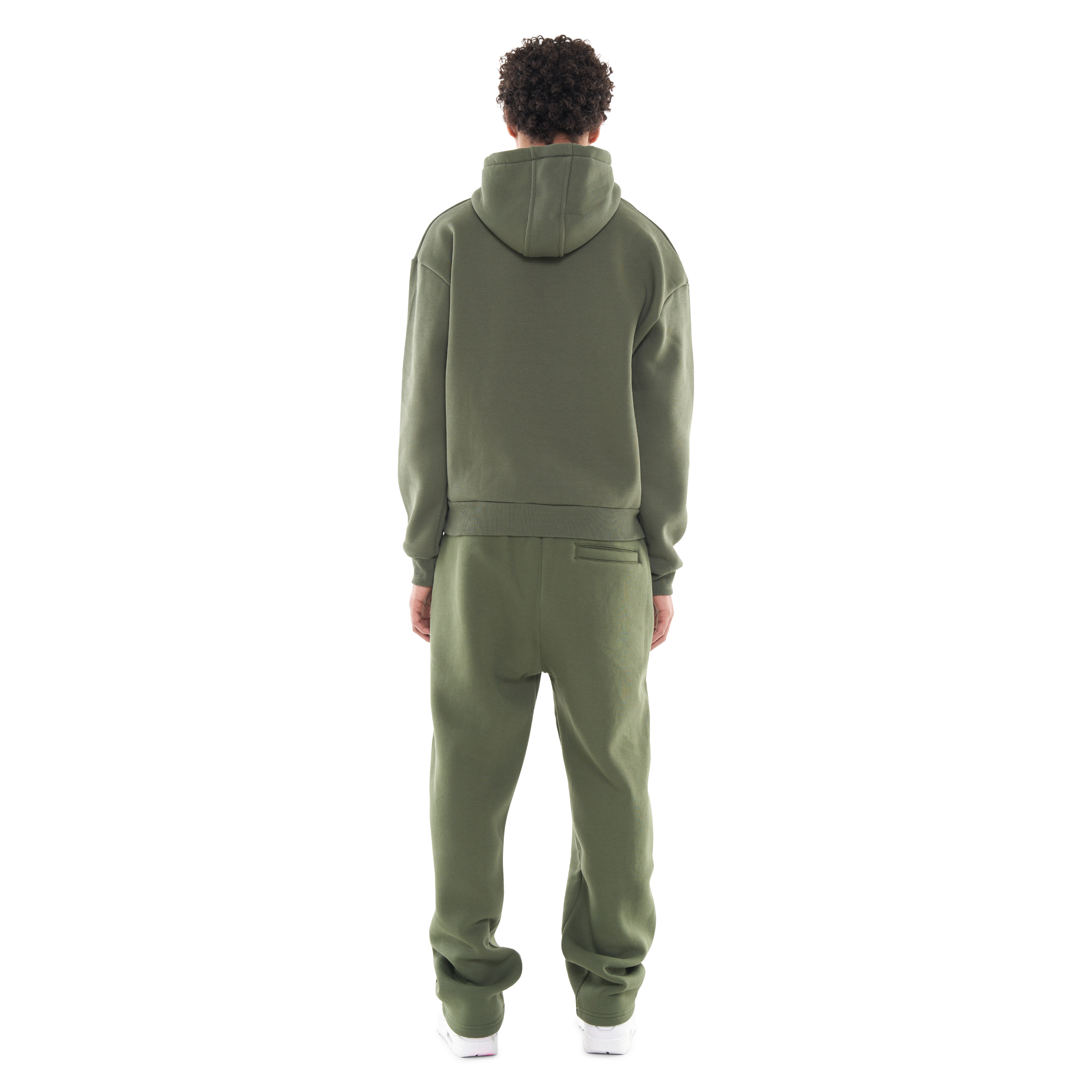OPEN LEG JOGGER BRONZE GREEN