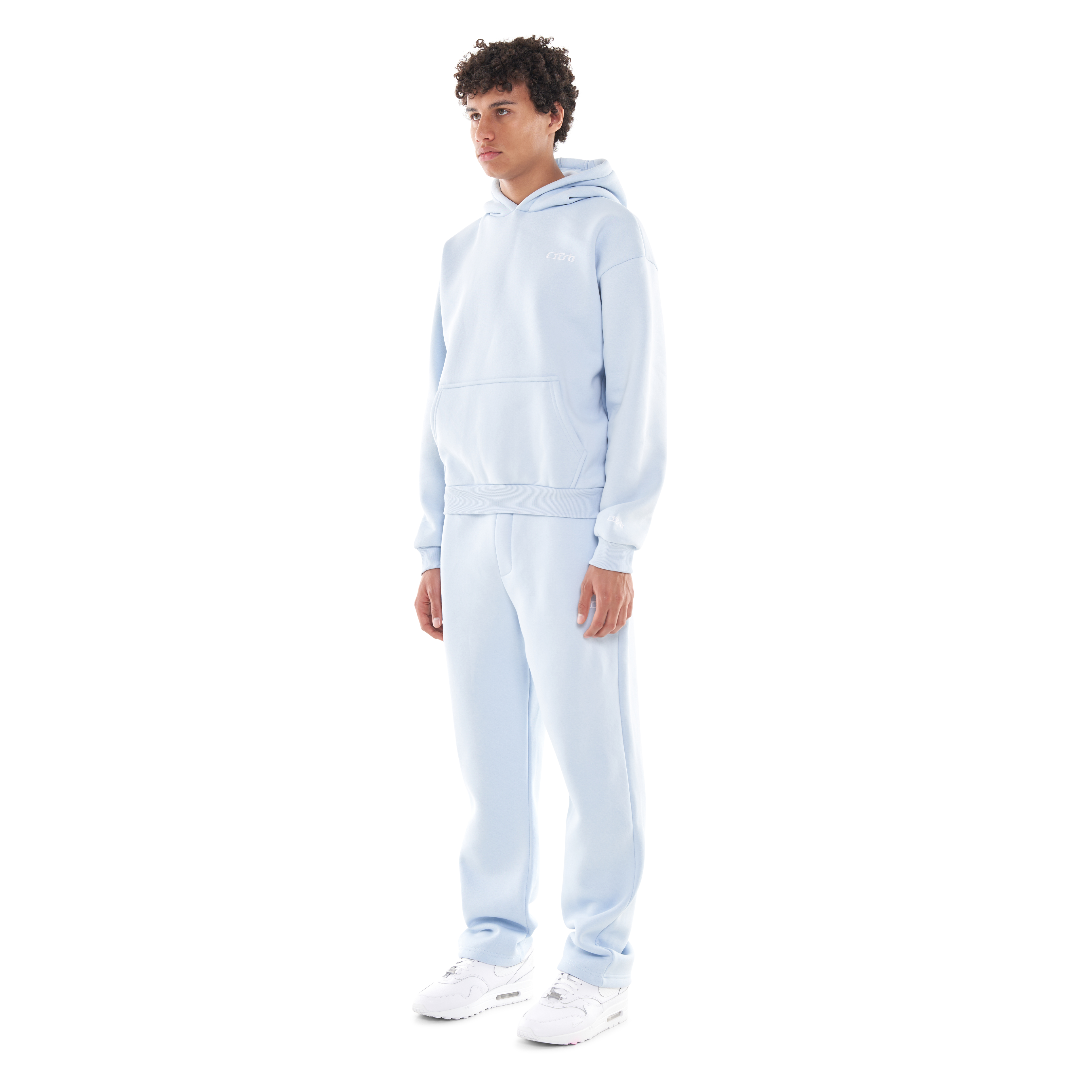 OPEN LEG JOGGER ICE BLUE