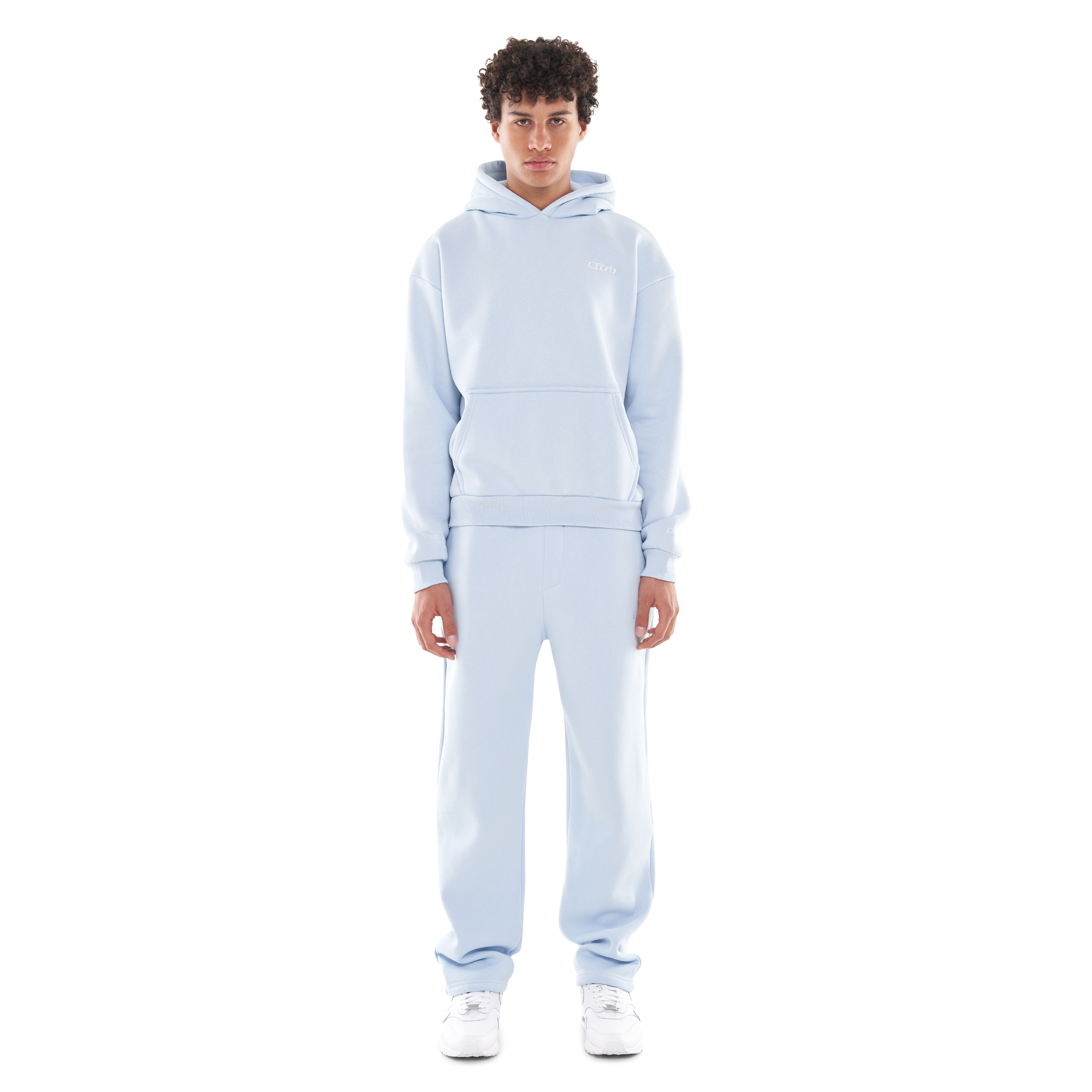 OPEN LEG JOGGER ICE BLUE