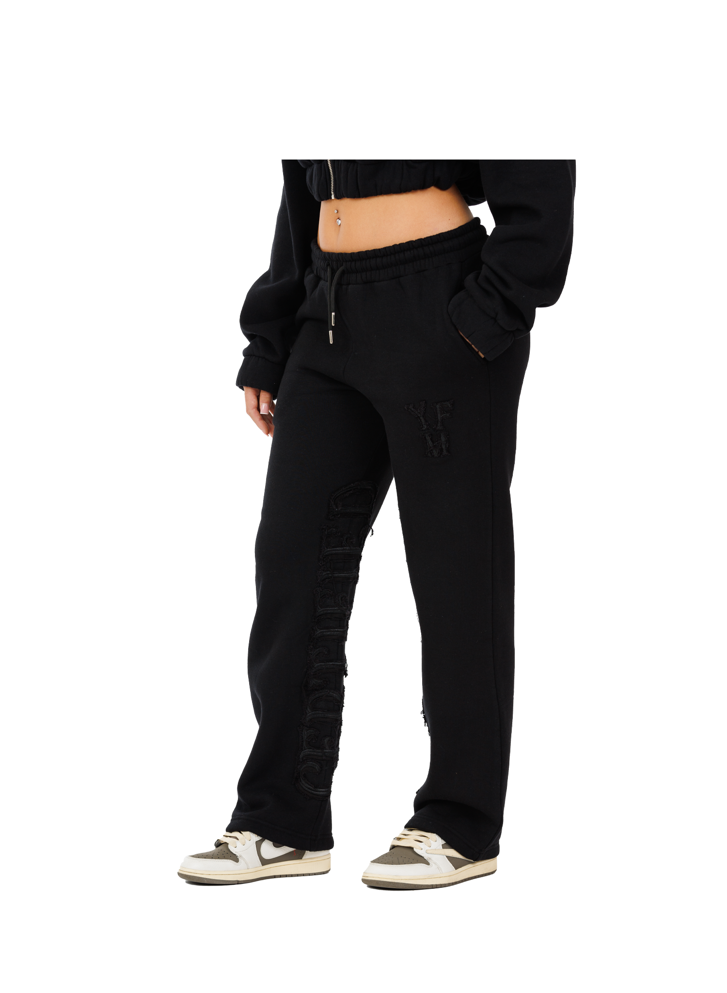 C/A PANTS BLACK WOMAN