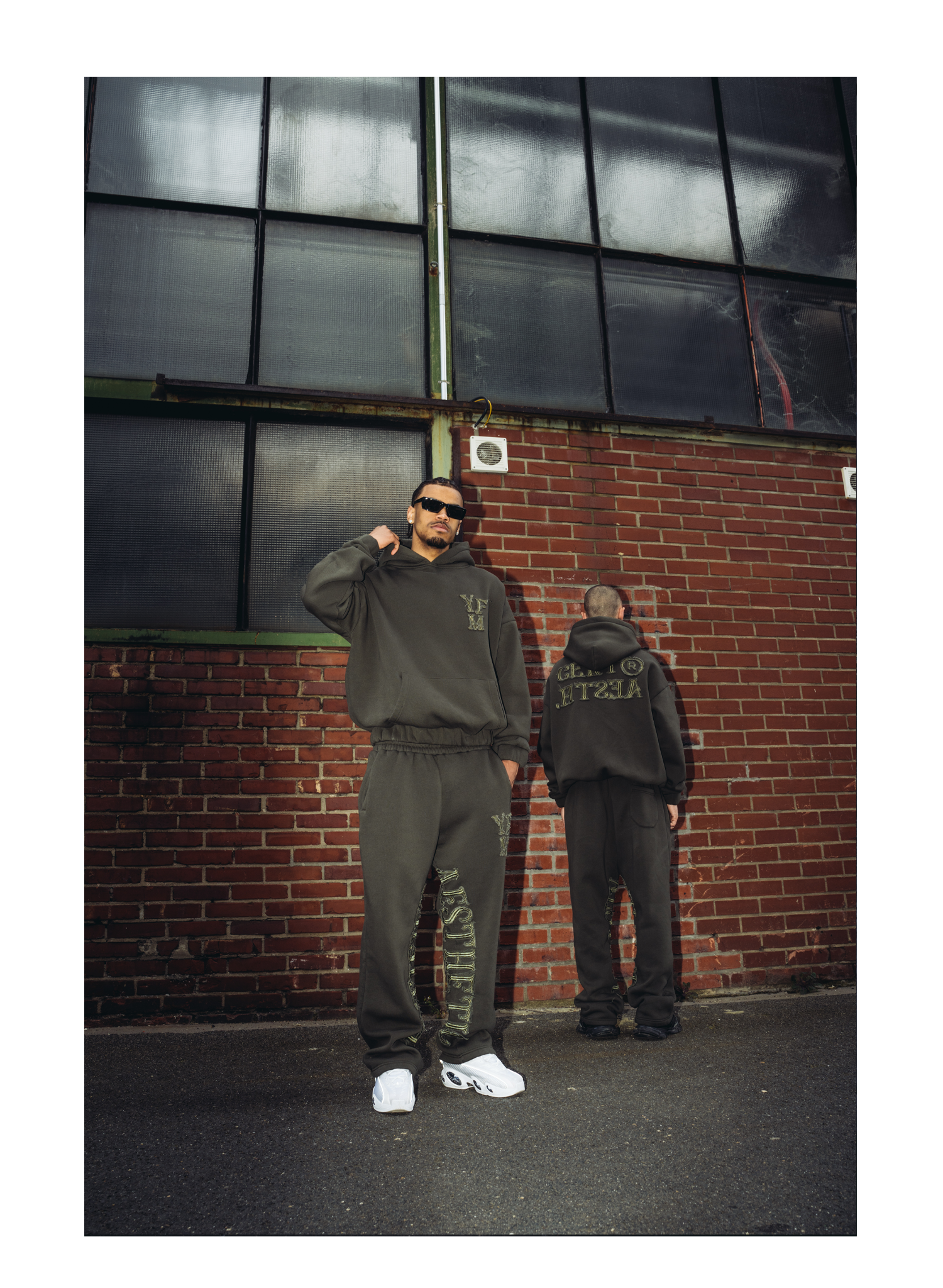 C/A PANTS DARK GREEN