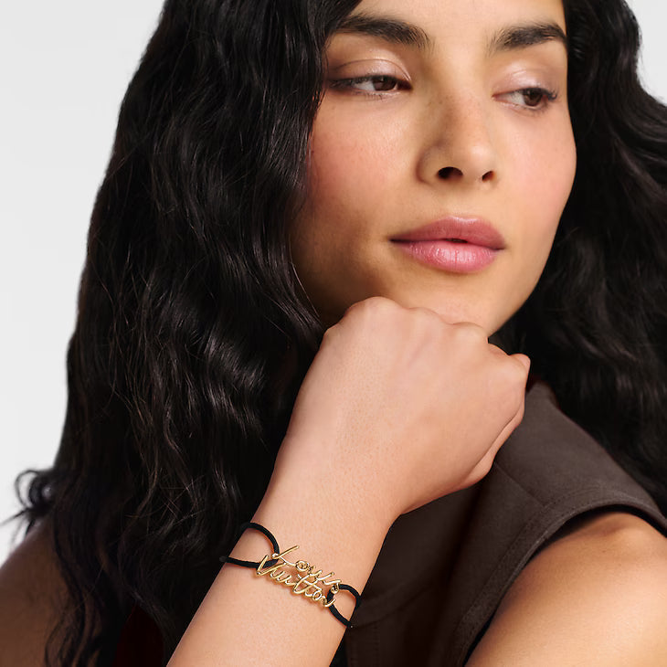 Bracelet LV Script