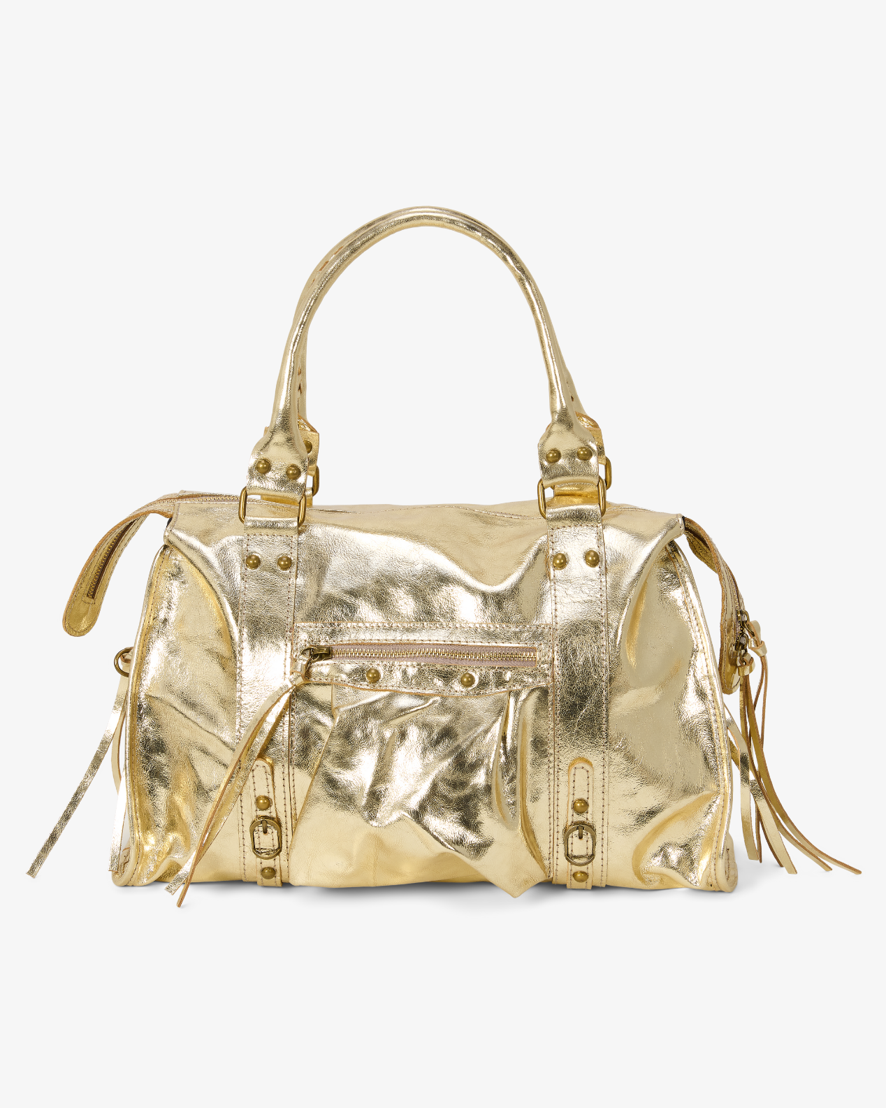 It girl bag gold