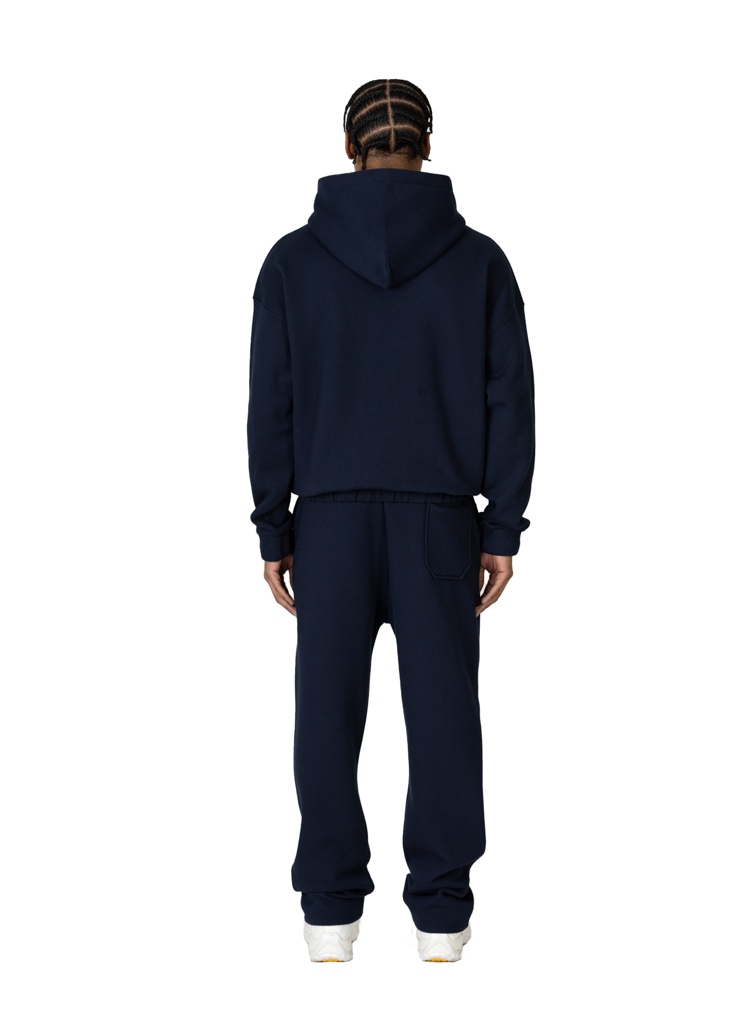 BASIC HOODIE NAVY BLUE