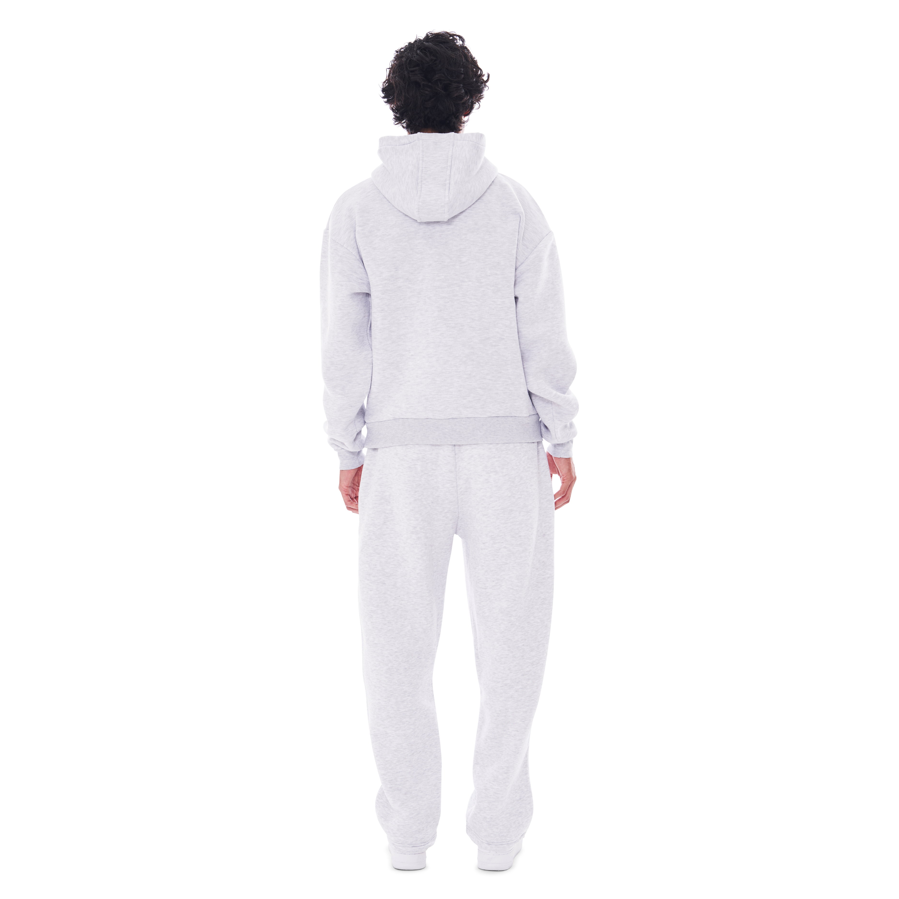 ZIP UP SNOW MELANGE