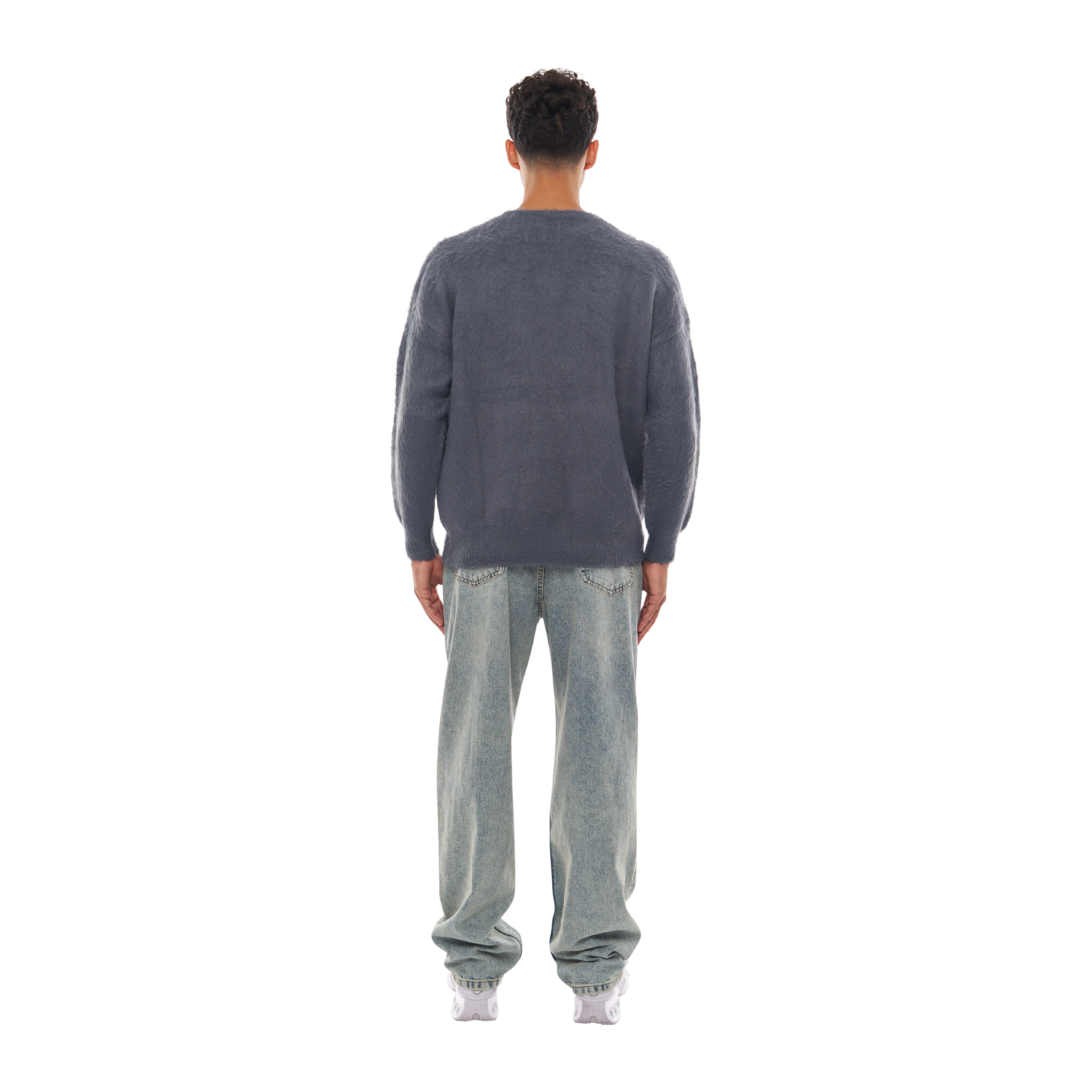 MOHAIR SWEATER GREY