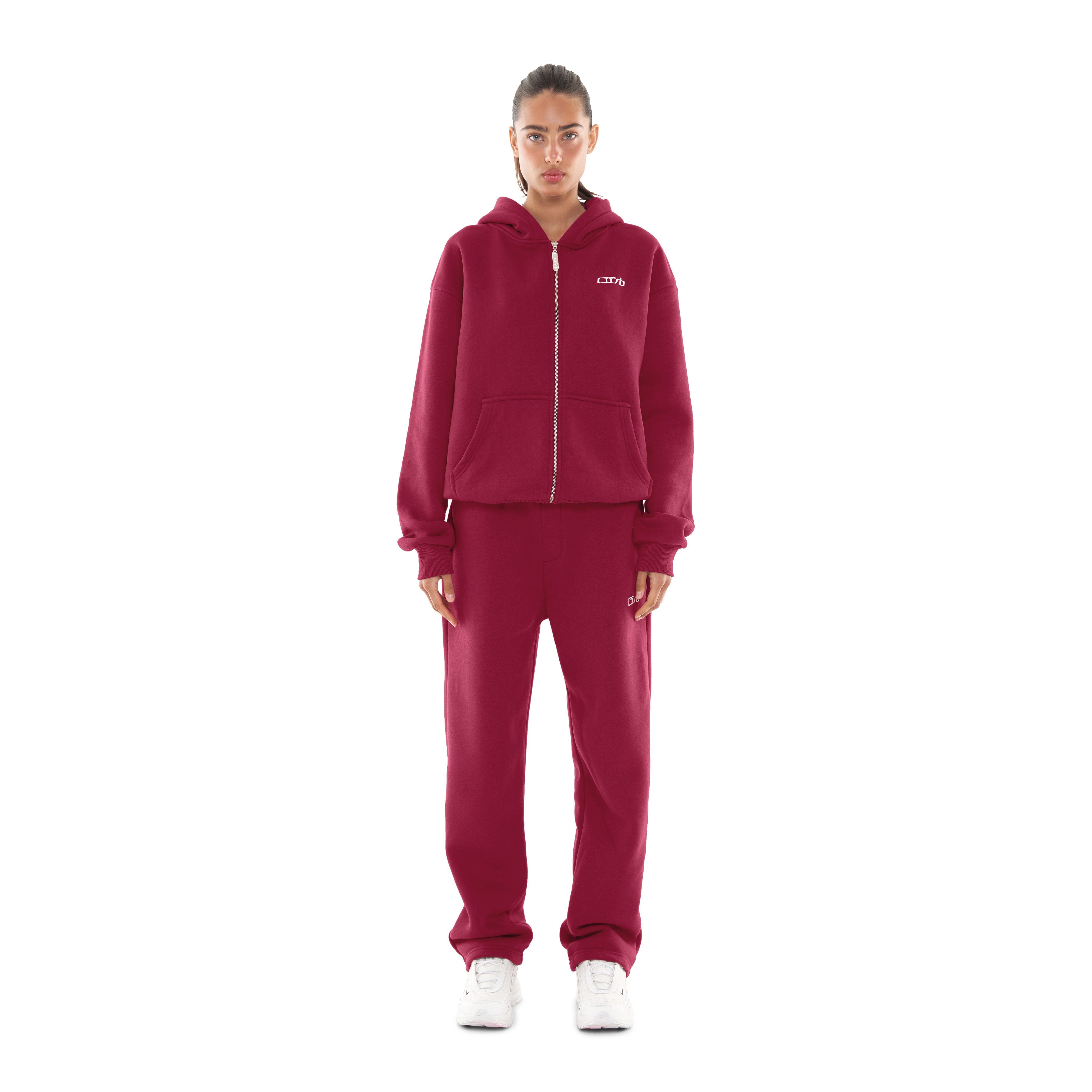 ZIP-UP RICH RED