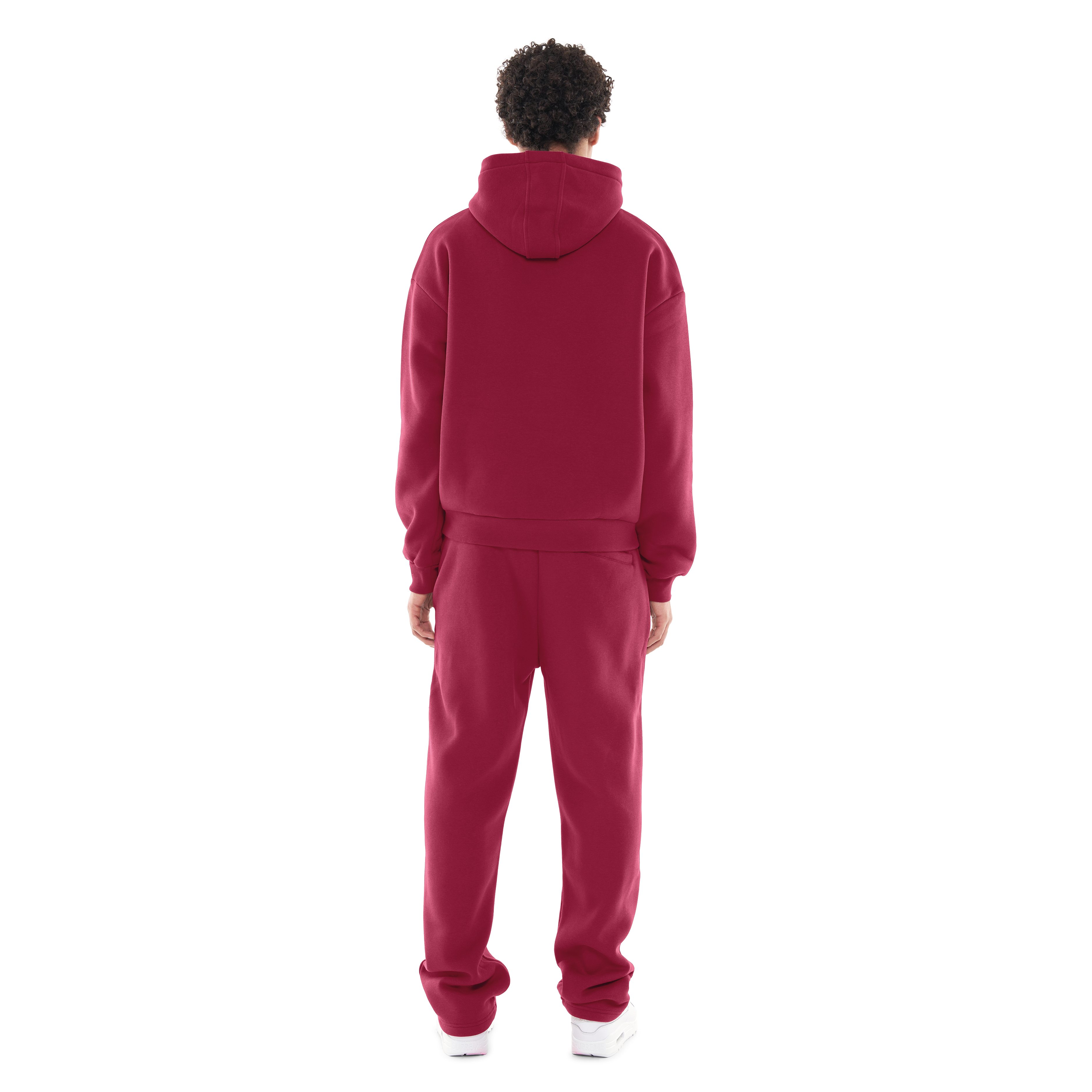 OPEN LEG JOGGER RICH RED