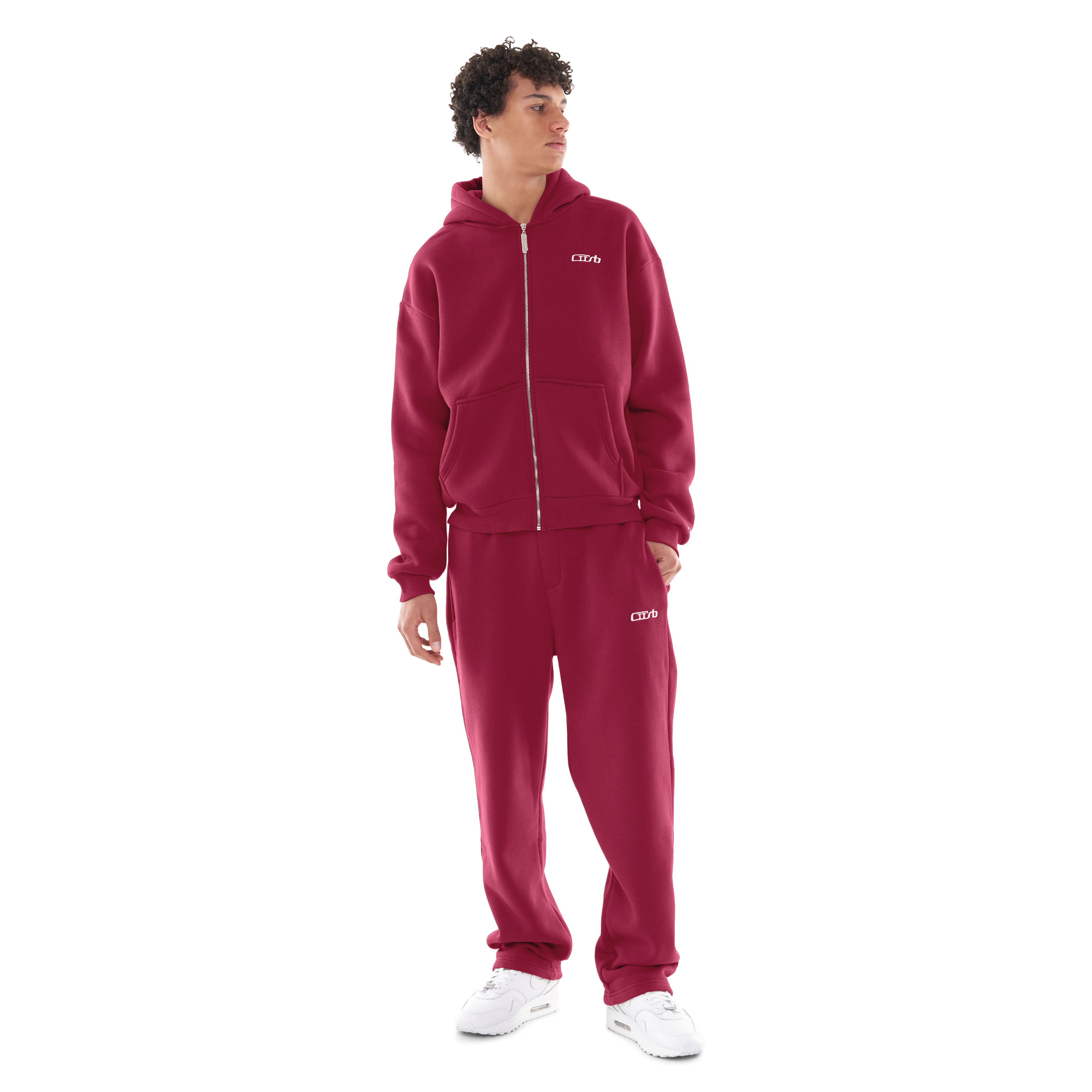 ZIP-UP RICH RED