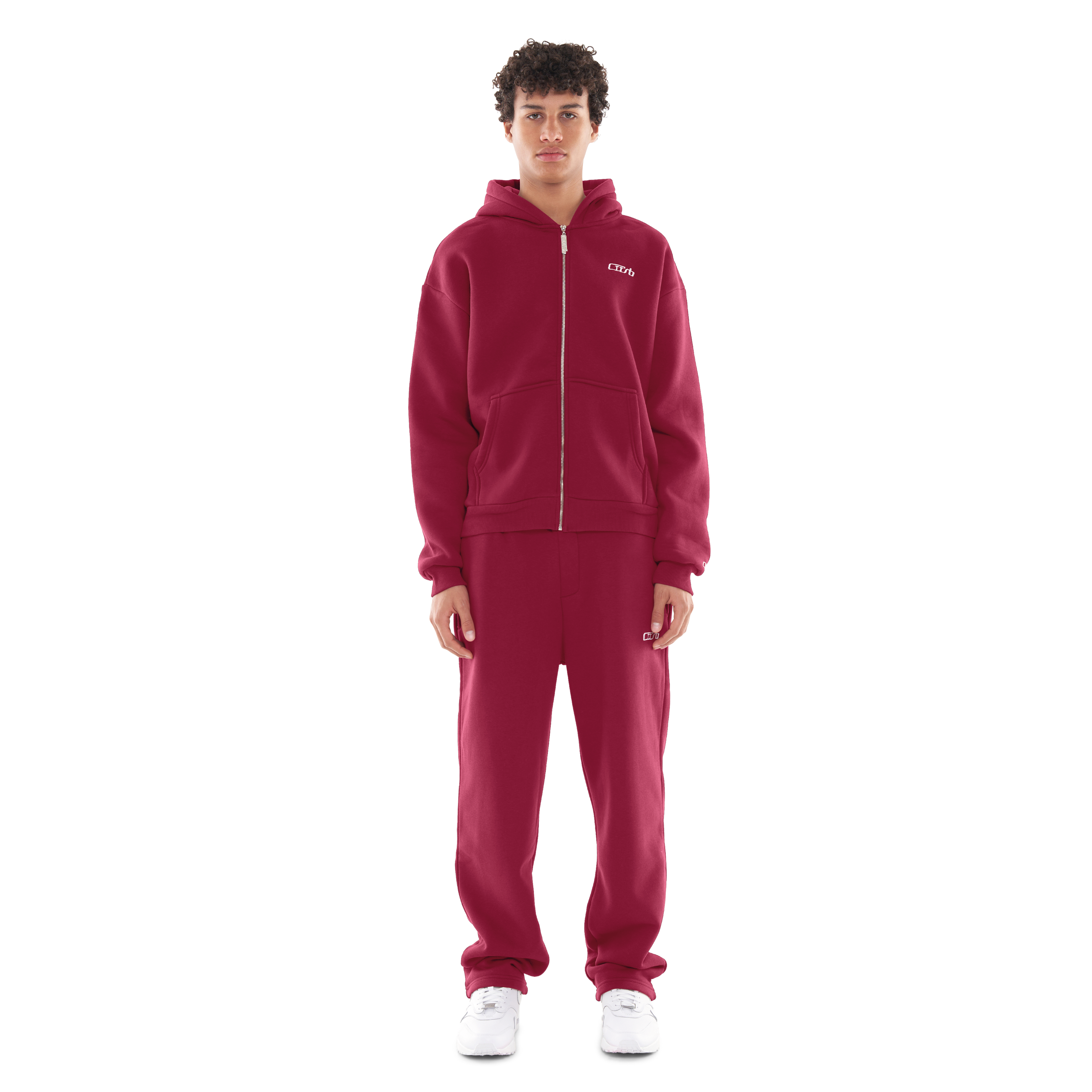 ZIP-UP RICH RED