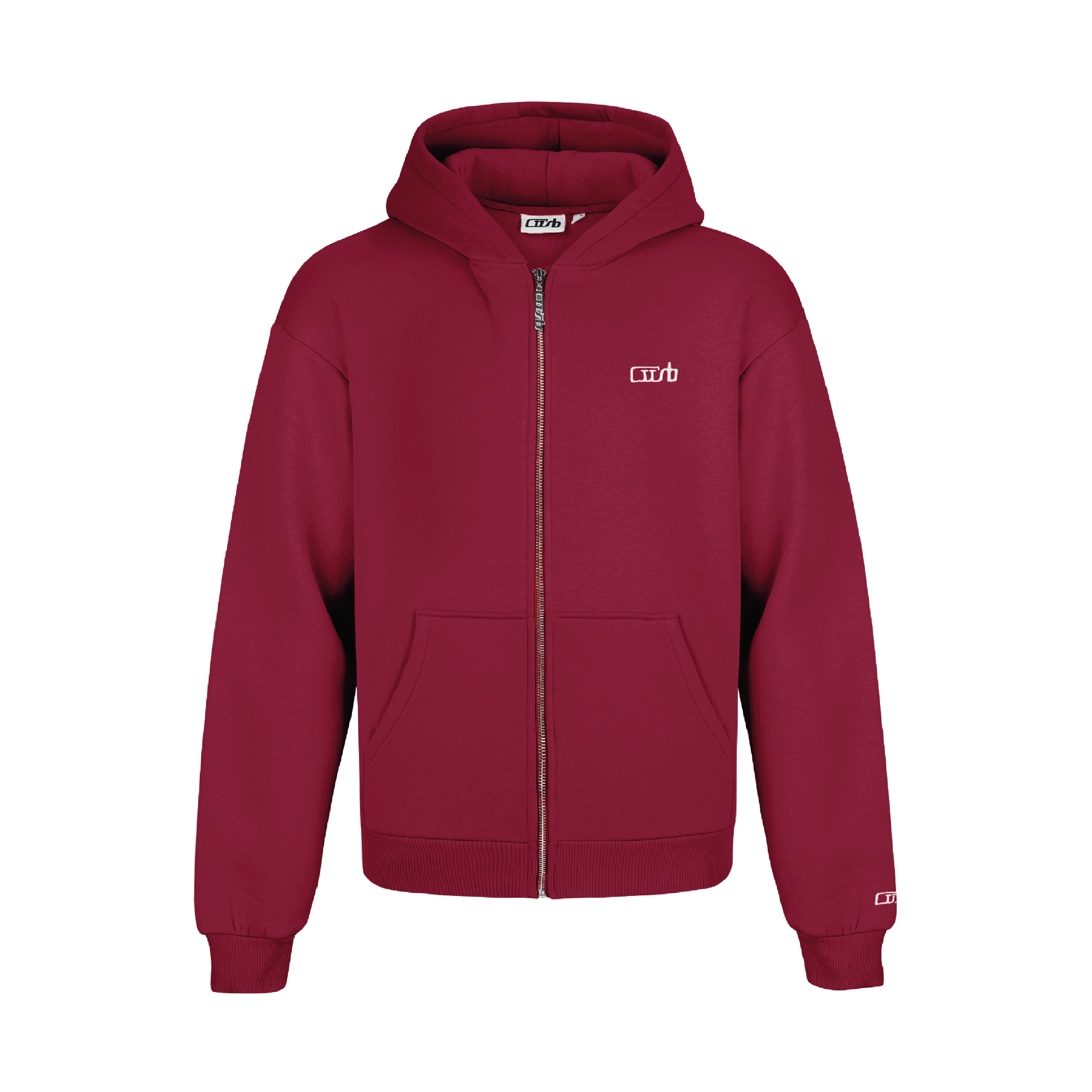 ZIP-UP RICH RED